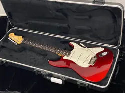 FENDER AMERICAN STANDARD STRATOCASTER CANDY COLA SAFE DELIVERY FROM JAPAN