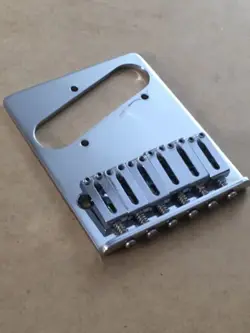 LEFTY MODERN FENDER GOTOH MIJ 6 SADDLE GUITAR BRIDGE GENUINE TELE NOS RELIC LEFT