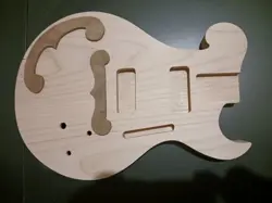 ALDER BIGSBY BY 50 STYLE GUITAR BODY PROJECT FITS FENDER NECK DISCOUNT B STOCK