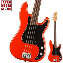FENDER PLAYER II PRECISION BASS CORAL RED ELECTRIC BASS BRAND NEW