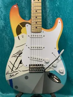 CRASH 1 ERIC CLAPTON FENDER STRATOCASTER GUITAR STRAT MIM MEXICAN MEXICO VINTAGE