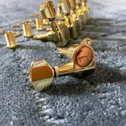 FENDER STRAT ELECTRIC GUITAR TUNERS TUNING PEGS KEYS MACHINE HEADS SET OF 6