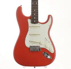 FENDER SOUICHIRO YAMAUCHI STRATCASTER FIESTA RED 2022 USED W/SOFT CASE