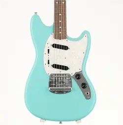 FENDER MEXICO VINTERA '60S MUSTANG SEA FOAM GREEN USED ALDER BODY W/SOFT CASE