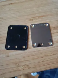 1984 FENDER JAPAN STRATOCASTER A  SERIAL NECK PLATE