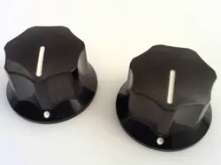 TRUE CUSTOM SHOP® VINTAGE SKIRTED KNOBS FOR FENDER MUSTANG JAGUAR GUITARS