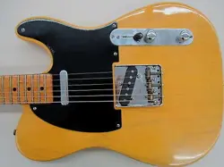 FENDER USA AMERICAN VINTAGE 52 USED 2001 ASH BODY MAPLE FINGERBOARD W/HARD CASE