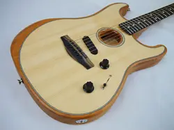 FENDER AMERICAN ACOUSTASONIC STRATOCASTER NATURAL 2022  USED