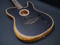 FENDER ACOUSTASONIC PLAYER TELECASTER ROSEWOOD BRUSHED BLACK #GGBLM