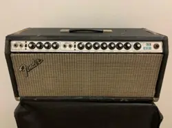 1975 FENDER TWIN REVERB SILVERFACE TUBE AMP HEAD VINTAGE RARE WORKS!