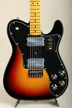 FENDER: AMERICAN VINTAGE II 1975 TELECASTER DELUXE 3-COLOR SUNBURST