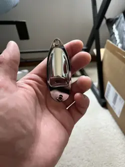 FENDER STRATOCASTER JACK FOR ELECTRIC GUITAR - CHROME