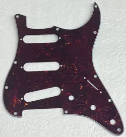 NEW GREAT-FOR FENDER JIMI HENDRIX STRAT BRIDGE REVERSED GUITAR PICKGUARD BROWN