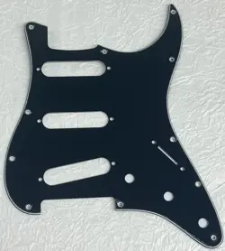 NEW GREAT-FOR FENDER JIMI HENDRIX STRAT BRIDGE REVERSED GUITAR PICKGUARD BLACK