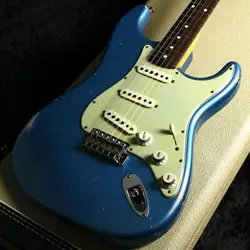 USED FENDER CUSTOM SHOP / MBS 1960 STRATOCASTER RELIC LAKE PLACID BLUE 2022