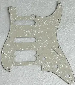 NEW GREAT-FOR FENDER PLAYER STRATOCASTER FLOYD ROSE HSS GUITAR PICKGUARD IVORY