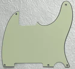 NEW GREAT-FOR FENDER ESQUIRE TELECASTER 5 HOLE BLANK GUITAR PICKGUARD GREEN