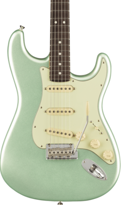 FENDER AMERICAN PROFESSIONAL II STRATOCASTER RW MYSTIC SURF GREEN W/CASE-SOUTHL