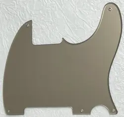 NEW GREAT-FOR FENDER ESQUIRE TELECASTER 5 HOLE BLANK GUITAR PICKGUARD GOLD