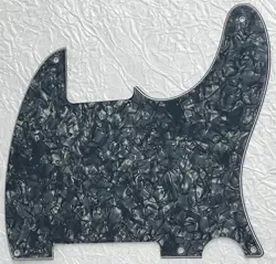 NEW GREAT-FOR FENDER ESQUIRE TELECASTER 5 HOLE BLANK GUITAR PICKGUARD BLACK