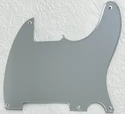 NEW GREAT-FOR FENDER ESQUIRE TELECASTER 5 HOLE BLANK GUITAR PICKGUARD MIRROR