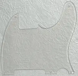 NEW-FOR FENDER ESQUIRE TELECASTER 5 HOLE BLANK GUITAR PICKGUARD TRANSPARENT