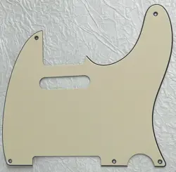 NEW GREAT-FOR FENDER ESQUIRE TELECASTER 5 HOLE STYLE GUITAR PICKGUARD YELLOW