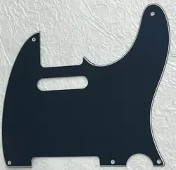 NEW GREAT-FOR FENDER ESQUIRE TELECASTER 5 HOLE STYLE GUITAR PICKGUARD BLACK
