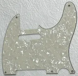 NEW GREAT-FOR FENDER ESQUIRE TELECASTER 5 HOLE STYLE GUITAR PICKGUARD IVORY