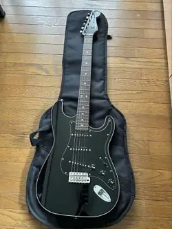 FENDER JAPAN STRAT AERODYNE BLK