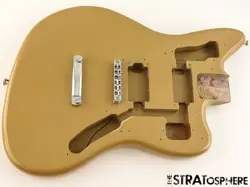 FENDER SQUIER CONTEMPORARY JAGUAR HH ST BODY   HARDWARE SHORELINE GOLD