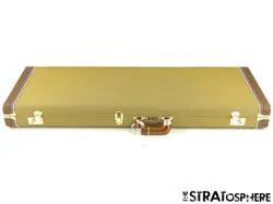 FENDER STRAT TWEED HARDSHELL CASE ERIC CLAPTON STRATOCASTER AMERICAN U.S.A.