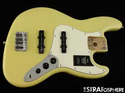 FENDER PLAYER II JAZZ BASS LOADED BODY, BASS GUITAR ALNICO 5 HIALEAH YELLOW