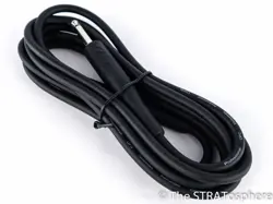 FENDER LOGO 10' GUITAR CORD CABLE, STRAT TELE STRATOCASTER MALMSTEEN.