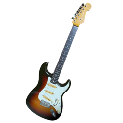 FENDER JAPAN ST62-55 STRATOCASTER ELECTRIC GUITAR SUNBURST 1990 USED FROM JAPAN