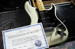 FENDER 25TH ANNIVERSARY STRATOCASTER SILVER 1979