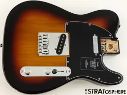 FENDER PLAYER II TELECASTER TELE, LOADED BODY MODERN ALDER SUNBURST 3TS