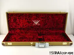 USA FENDER CUSTOM SHOP STRAT TELE, TWEED G&G HARDSHELL CASE, 70TH ANNIE 54 NOS