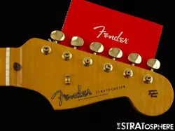 USA FENDER CUSTOM SHOP 70TH ANNIE 54 STRAT NOS GOLD NECK & TUNERS MAPLE