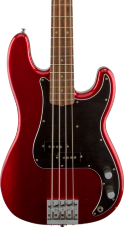 FENDER NATE MENDEL P BASS RW CANDY APPLE RED W/BAG