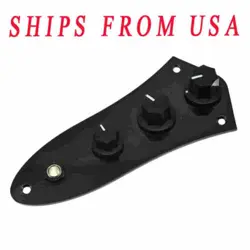 LOADED CONTROL PLATE PRE-WIRED CONTROL PLATE W/ WIRING HARNESS FOR FENDER J BASS