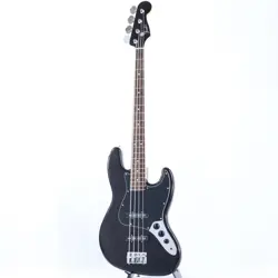 FENDER MIJ FSR HYBRID II JAZZ BASS TRANSLUCENT BLACK W/BLACK 3PLY P.G.