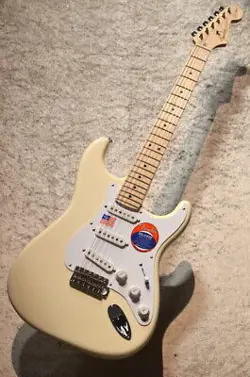 FENDER ERIC CLAPTON STRATOCASTER MAPLE FINGERBOARD OLYMPIC WHITE #US23120345 3.7