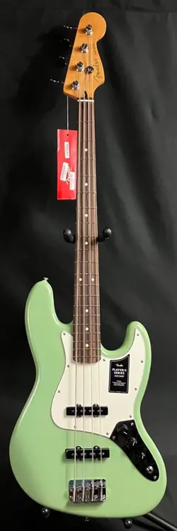 FENDER PLAYER II JAZZ BASS 4-STRING BASS GUITAR BIRCH GREEN FINISH