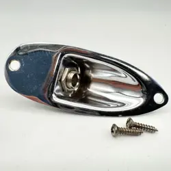 FENDER ROAD WORN STRATOCASTER JACK PLATE AND JACK 24114