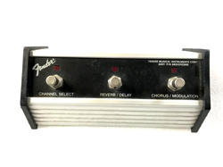 FENDER GUITAR AMPLIFIER 3 BUTTON EFFECT PEDAL SWITCH MEXICO P/N 0055592000