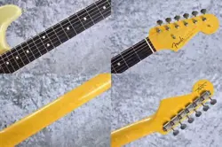 FENDER CUSTOM SHOP 1963 STRATOCASTER N.O.S. -OLYMPIC WHITE- 3.60KG MADE IN 2010