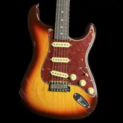 FENDER CUSTOM SHOP AMERICAN CUSTOM STRAT NOS RW CHOCOLATE 3-COLOR SUNBURST