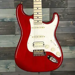 FENDER TASH SULTANA STRATOCASTER ELECTRIC GUITAR - TRANSPARENT CHERRY