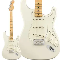 FENDER PLAYER STRATOCASTER MAPLE FINGERBOARD POLAR WHITE PLAYER SERIES